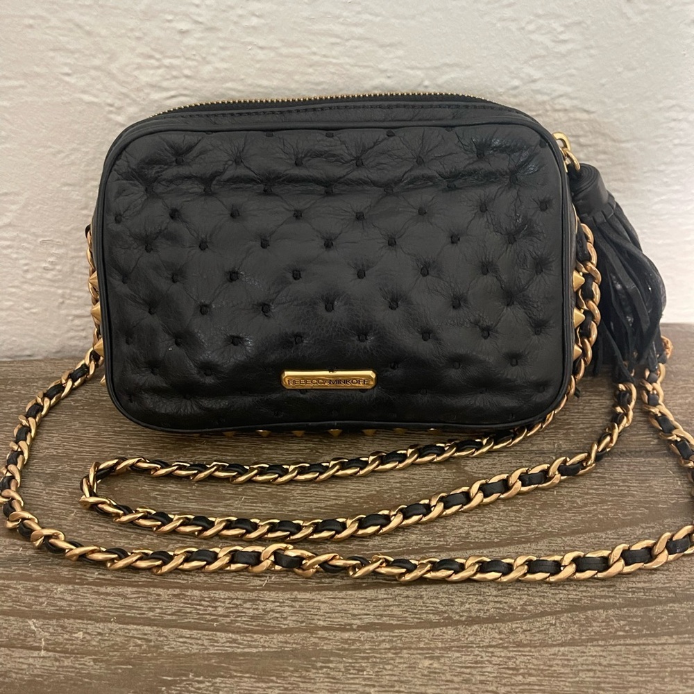 Rebecca Minkoff Studded leather chain bag
